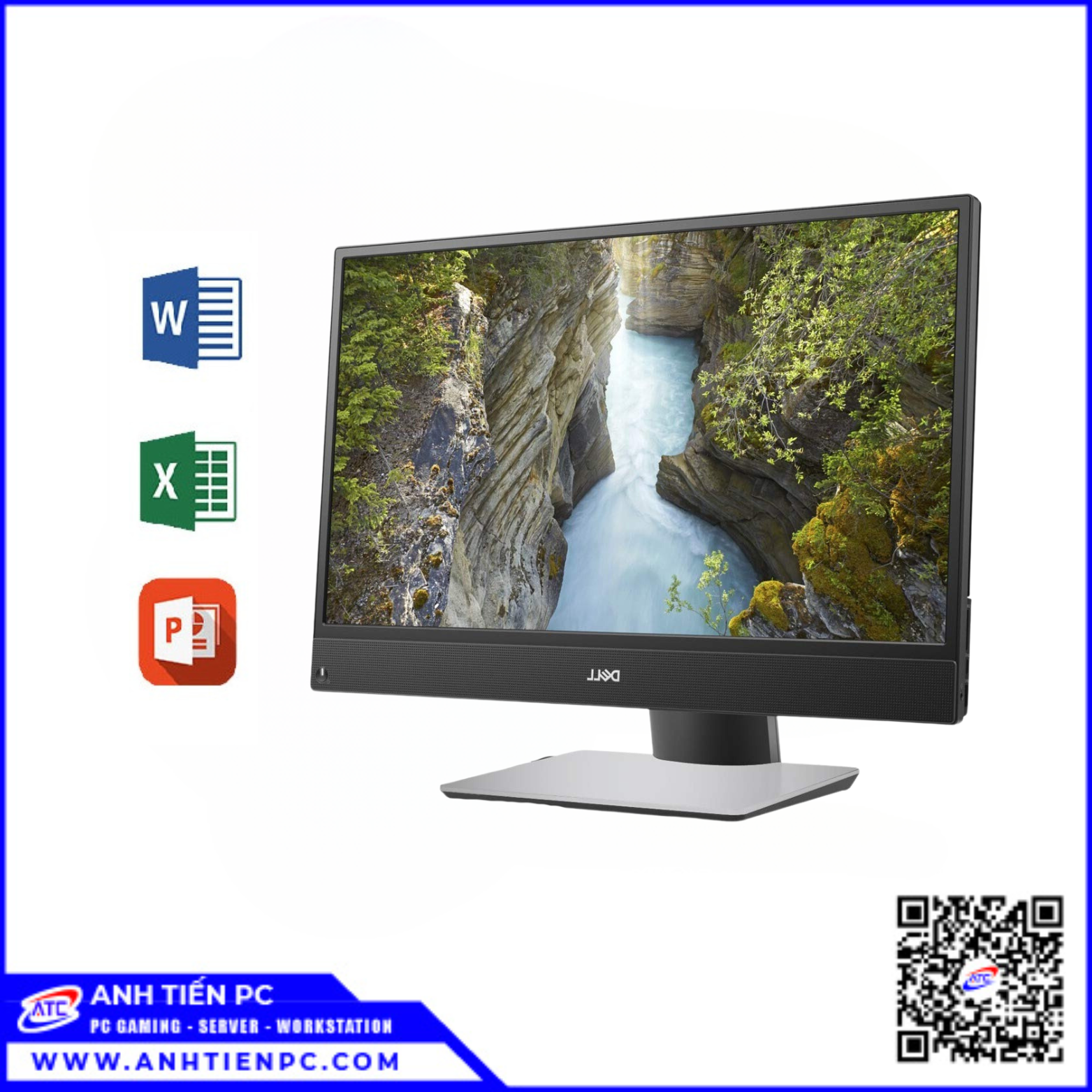 PC OFFICE Dell  AIO OPTIPLEX 5270 85 | CPU I3 8100 | RAM 8GB | SSD 256GB 