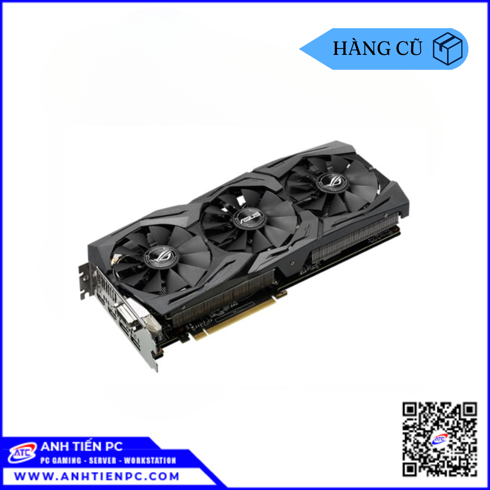 VGA Asus GTX 1070 8GB 3Fan (8GB, GDDR5, 3Fan, 256 bits) | Cũ