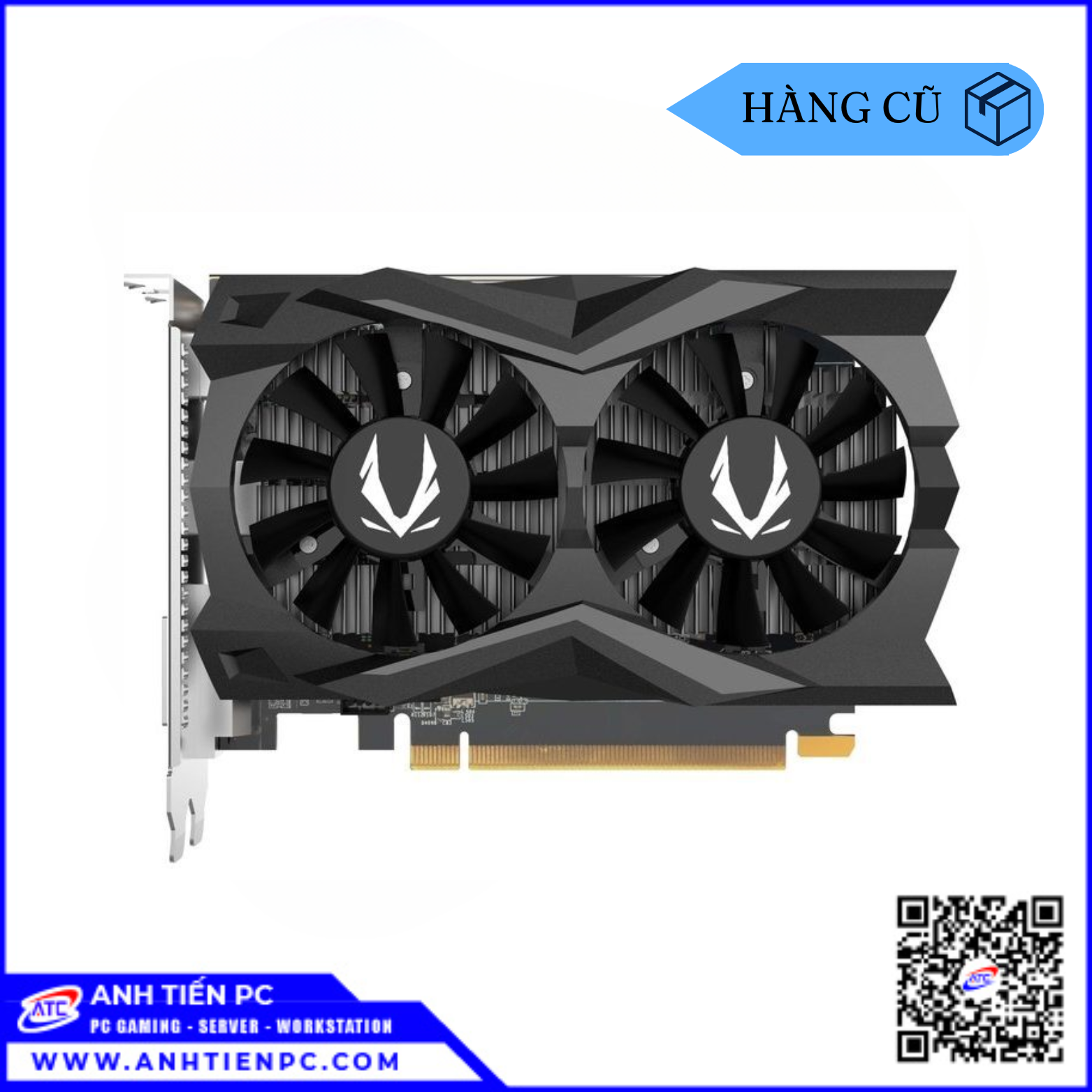 VGA Zotac GTX 1660Ti 6GB 2Fan (6GB, GDDR6, 192 bits) | Cũ