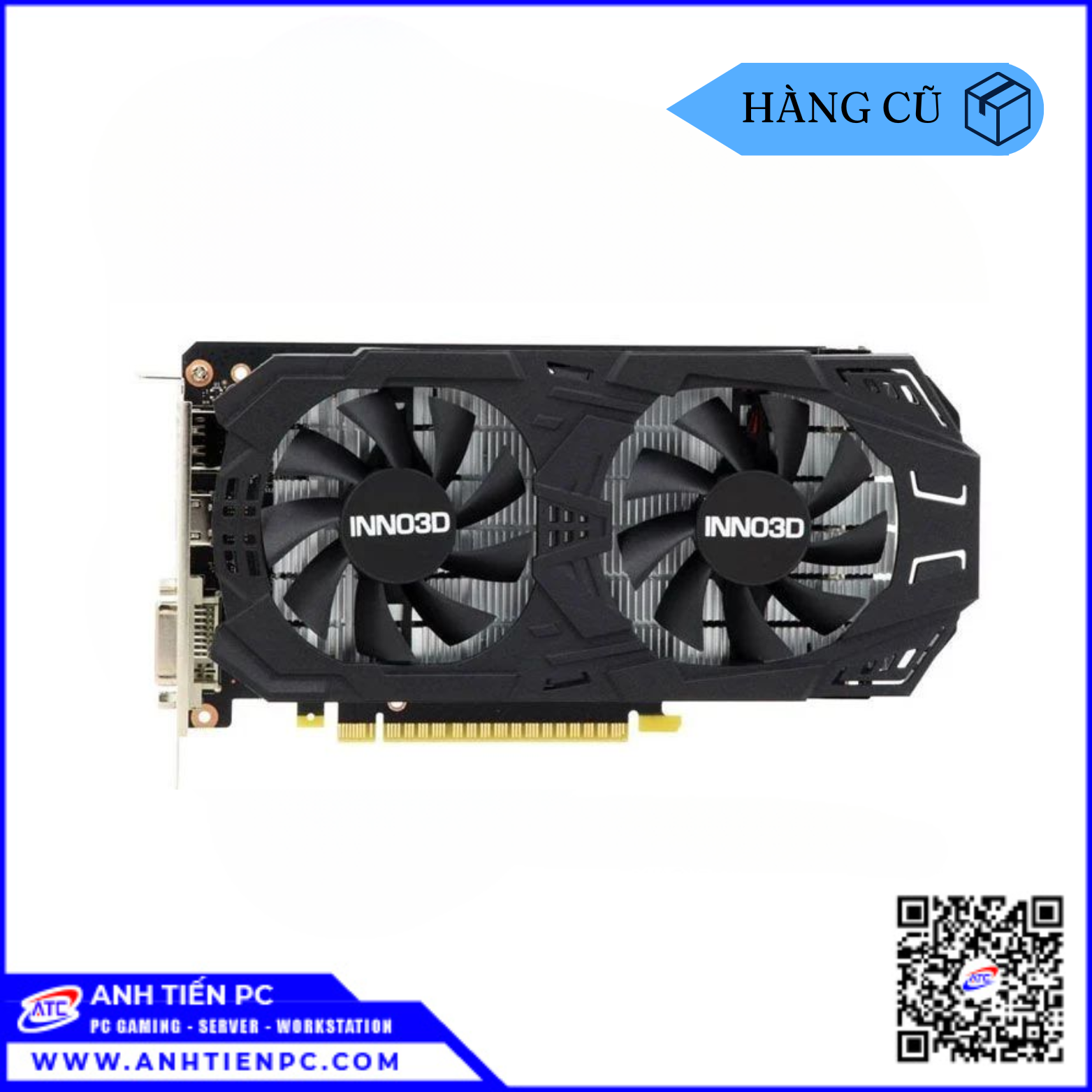 VGA Inno3D GTX 1660S 6GB 2Fan (6GB, GDDR5, 192 Bit) | Cũ