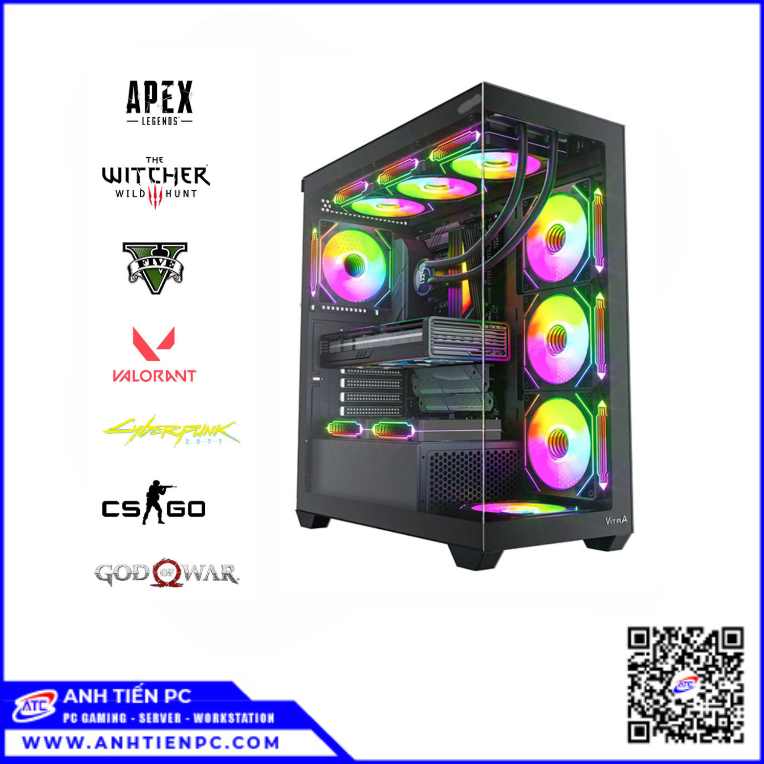 PC GAMING | MAIN B760 103 | CPU I5 14400F| RAM 16GB | SSD 500GB | VGA 6GB