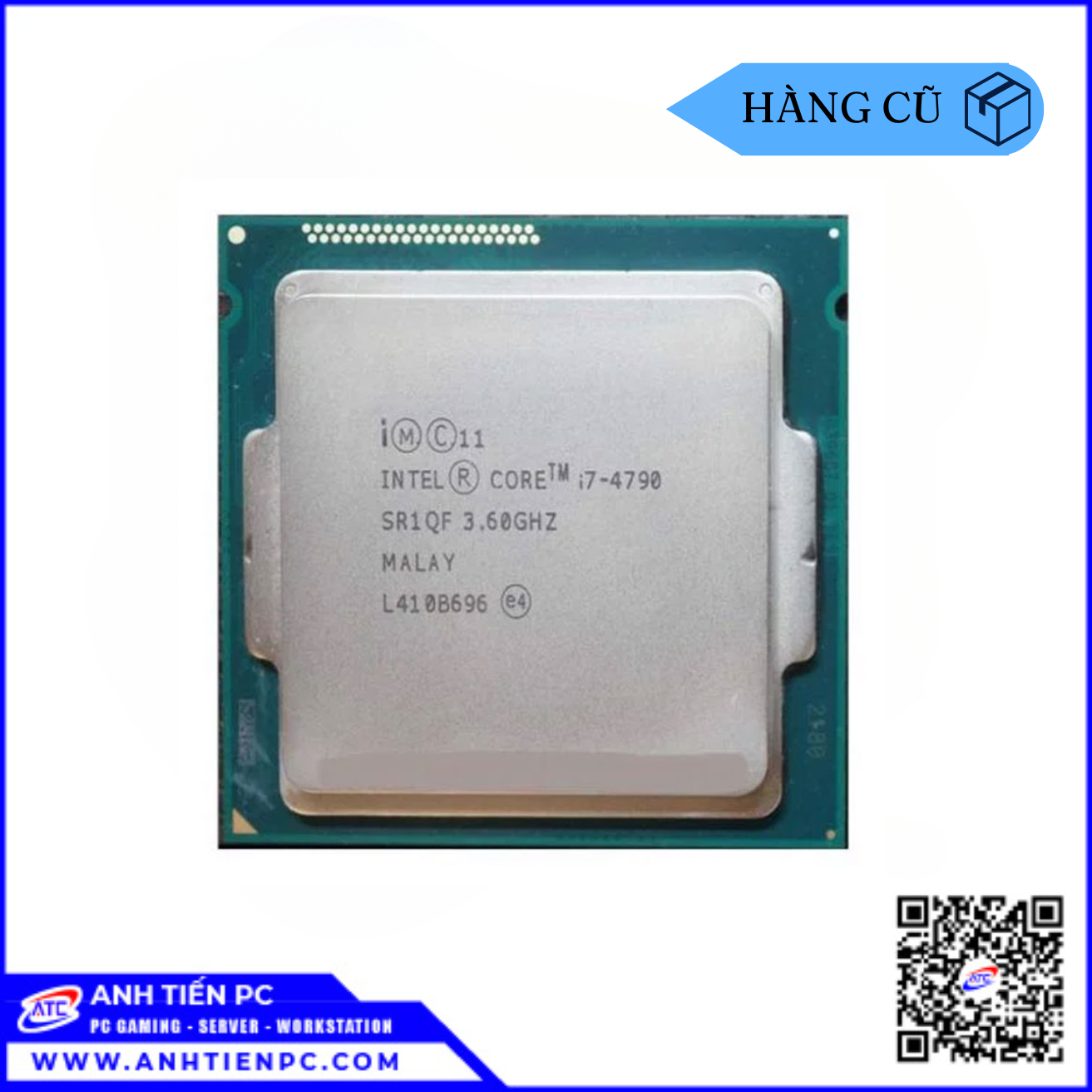 CPU Intel Core I7 4790 (3.60 GHZ, 4 nhân 8 luồng, LGA 1150) | Cũ