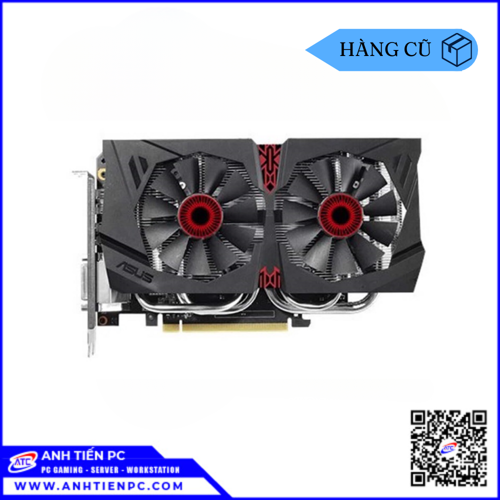 VGA Asus GTX 1060  2Fan Đen (6GB ,GDDR5, 192-bit)  | Cũ