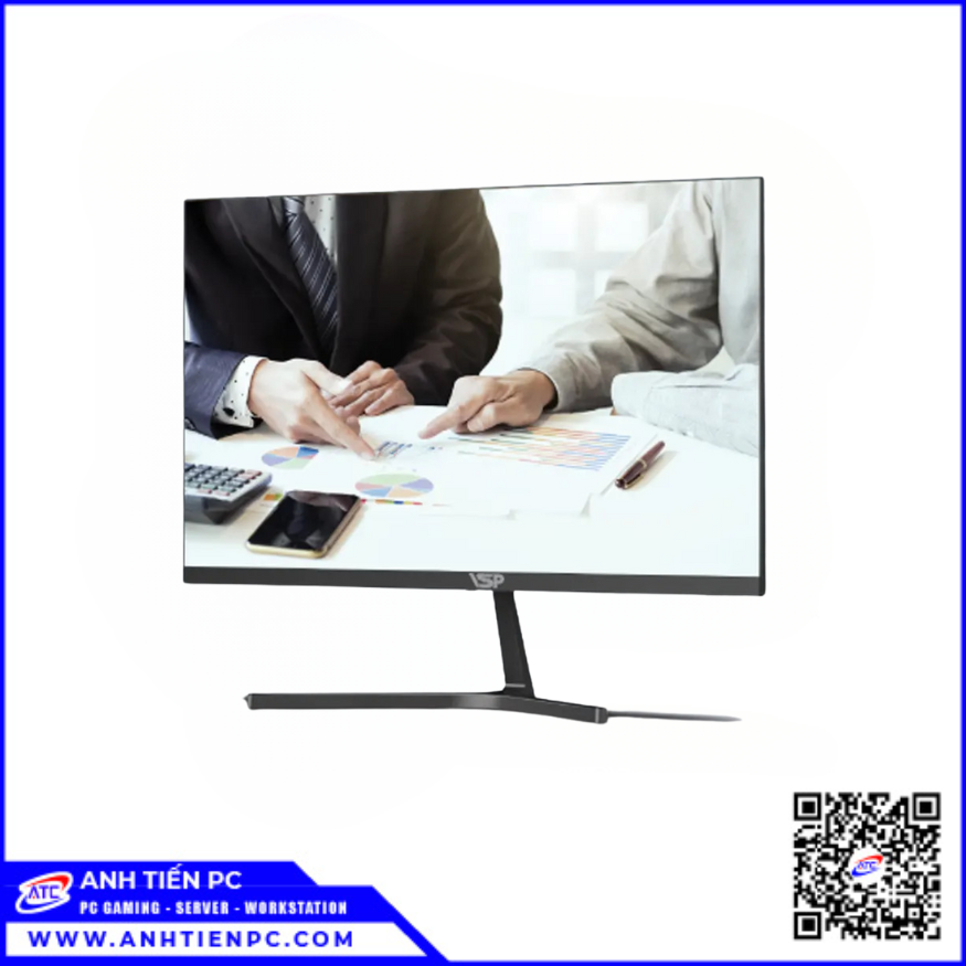 Màn Hình VSP V2204H 22inch Đen Phẳng  (VA, FHD, 75HZ) 