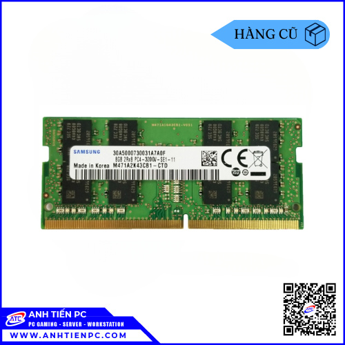 RAM Laptop Samsung (8GB, DDR4, Bus 3200) | Cũ