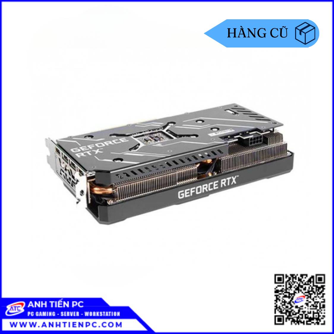 VGA Galax RTX 3070 8GB 2Fan (GDDR6, 8GB, 256Bit, 2Fan) | Cũ