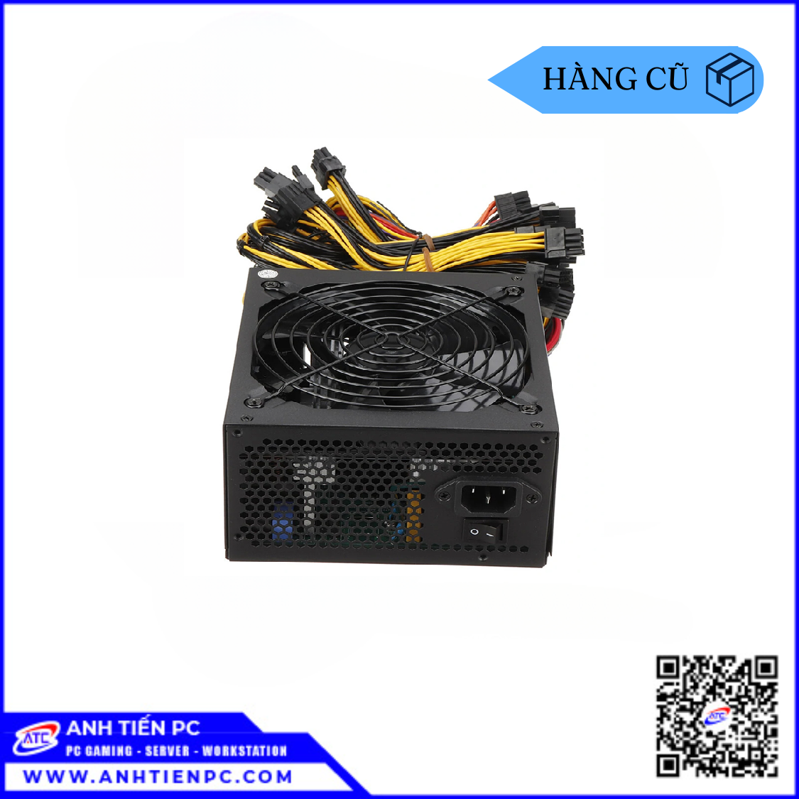 Nguồn Trâu  PSU LX2000W 24 Pin Cho Trâu Cày | Cũ