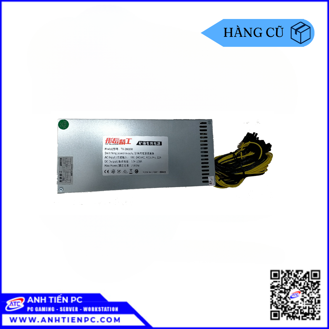 Nguồn Trâu 2000W 10Pin 6 Cho Trâu Cầy | Cũ