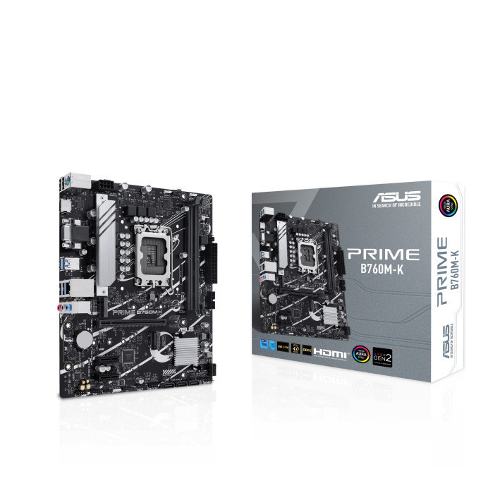 Mainboard Asus Prime B760M-K DDR5 ( LGA 1700, INTEL B760, 2 Khe Ram DDR5)