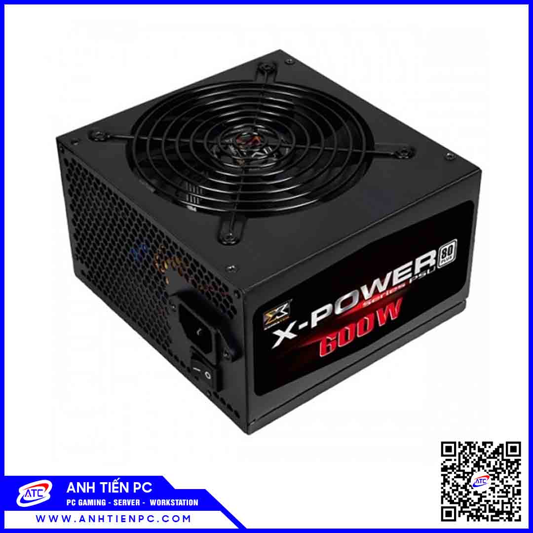 Nguồn máy tính Xigmatek X-Power X-650 EN40413 (600W, 80 Plus, Non Modular)