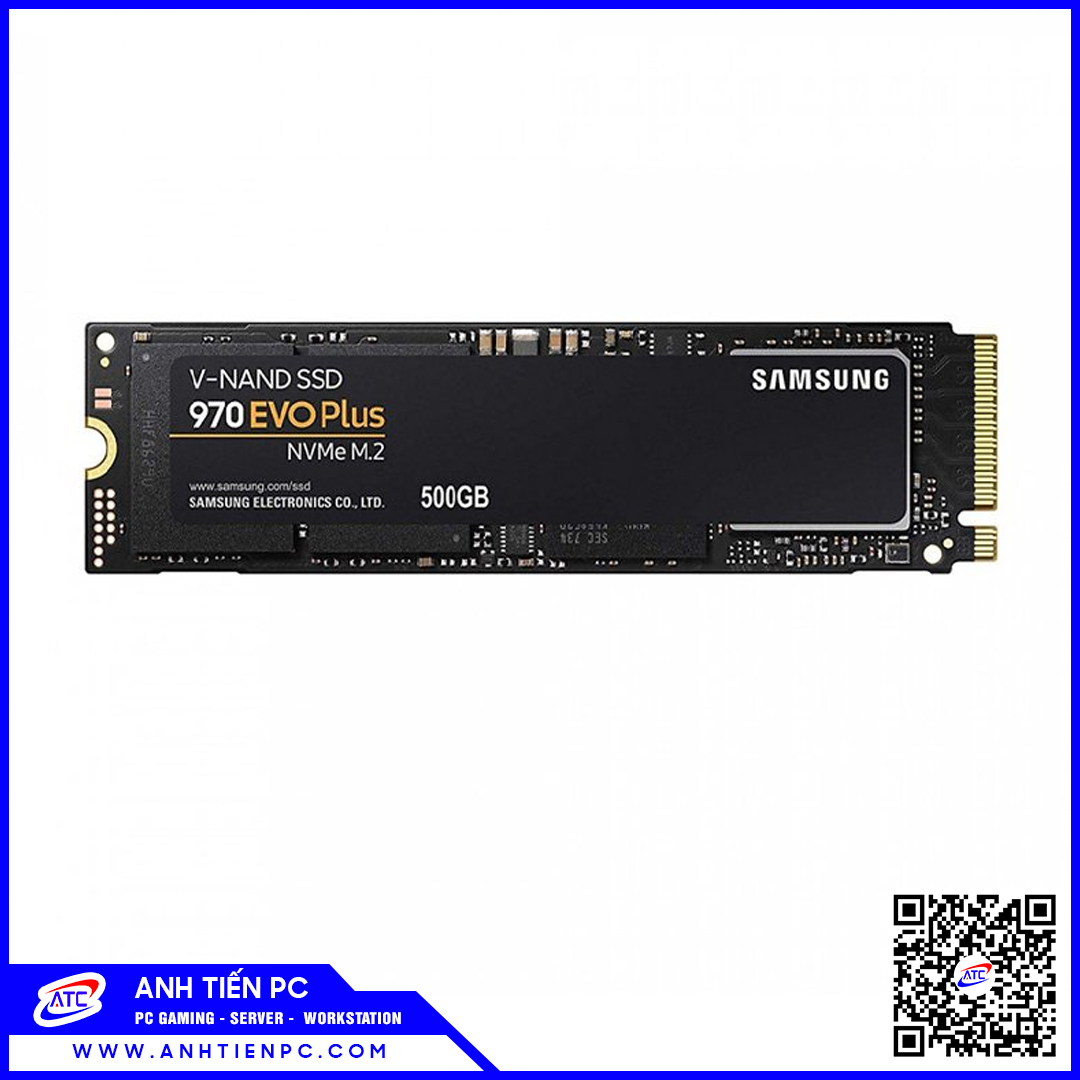 Ổ cứng SSD Samsung 970 EVO Plus, 500GB, M.2 PCIe NVMe