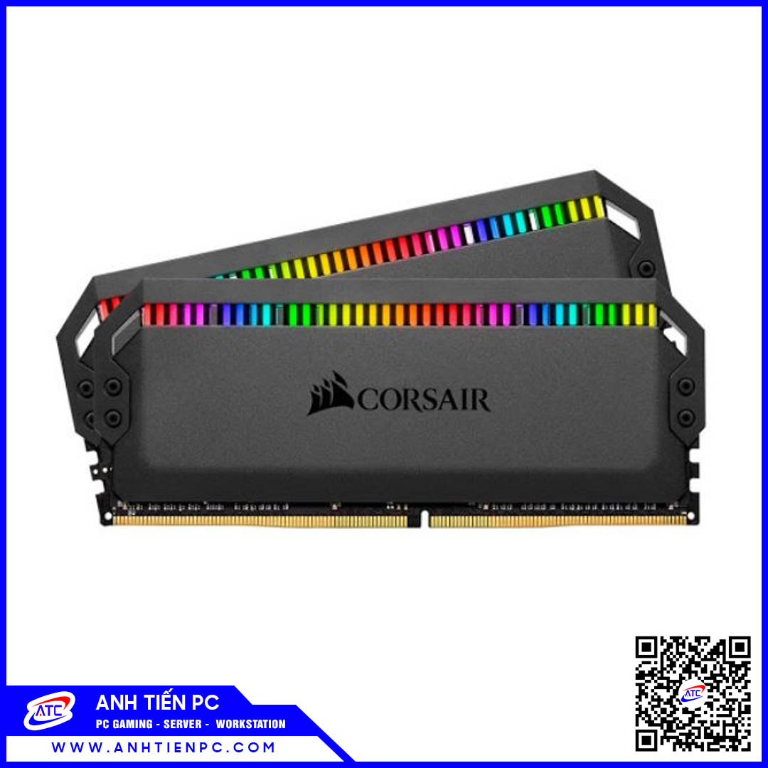 Ram Corsair Dominator Platinum RGB (2x16GB, DDR4, 3200 MHz) 