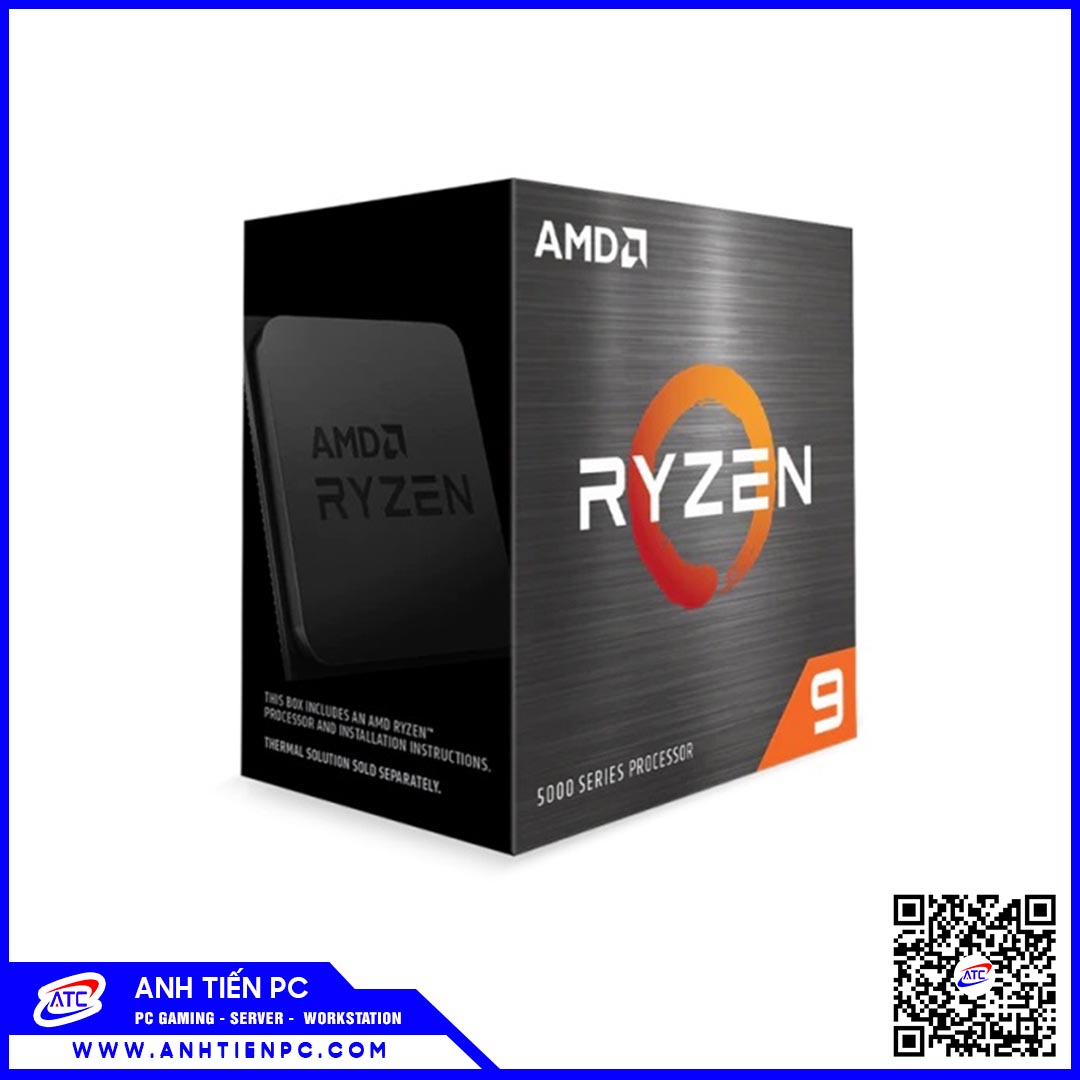 CPU AMD Ryzen 9 5950X (3.7GHz Turbo Up To 4.9GHz, 16 Nhân 32 Luồng, 72MB Cache, AM4)