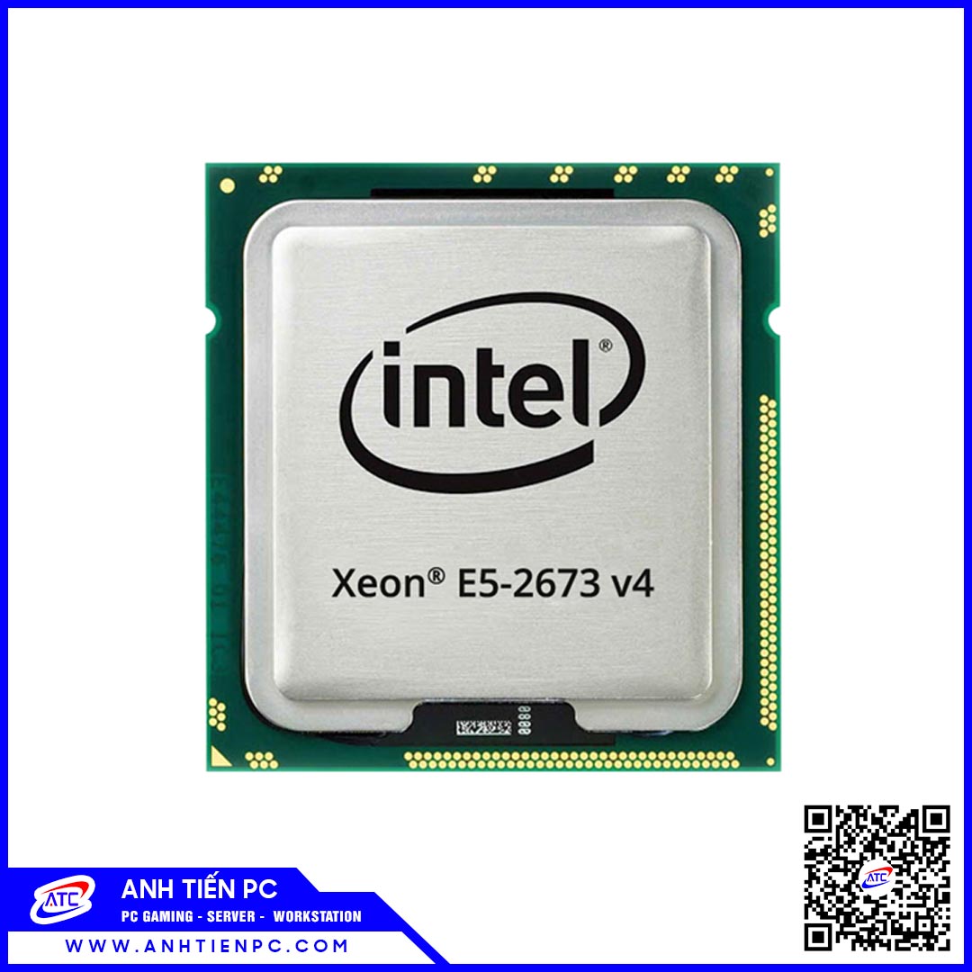 CPU Intel Xeon E5-2673v4 (2.3GHz Turbo Up To 3.3GHz, 20 nhân 40 luồng, 50MB Cache, LGA 2011-3)
