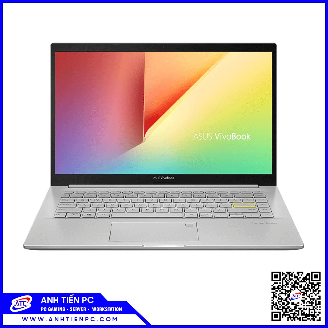 Laptop Asus VivoBook 14 A415EP-EB118T (14 inch/ FHD/Intel Core i7 1165G7/ RAM 8 GB DDR4 2666MHz /SSD-512GB/NVIDIA/ Windows 10/ Màu bạc)