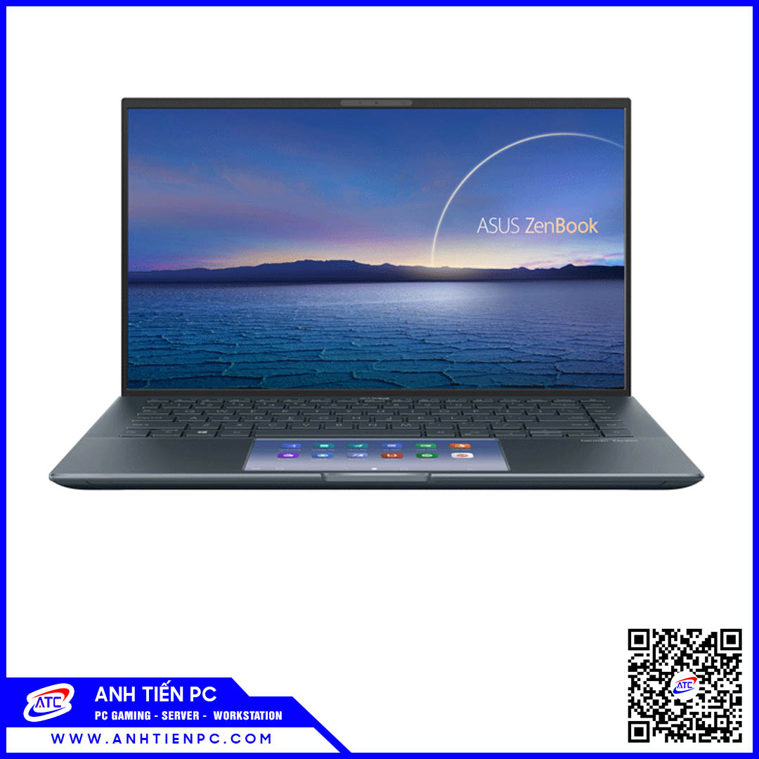 Laptop Asus ZenBook 14 UX435EG-AI099T (14 inch/ FHD/Intel Core  i7-1165G7/ RAM 16GB 4266 MHz LPDDR4x /512GB SSD/ NVIDIA/ Windows 10/ Màu xám)