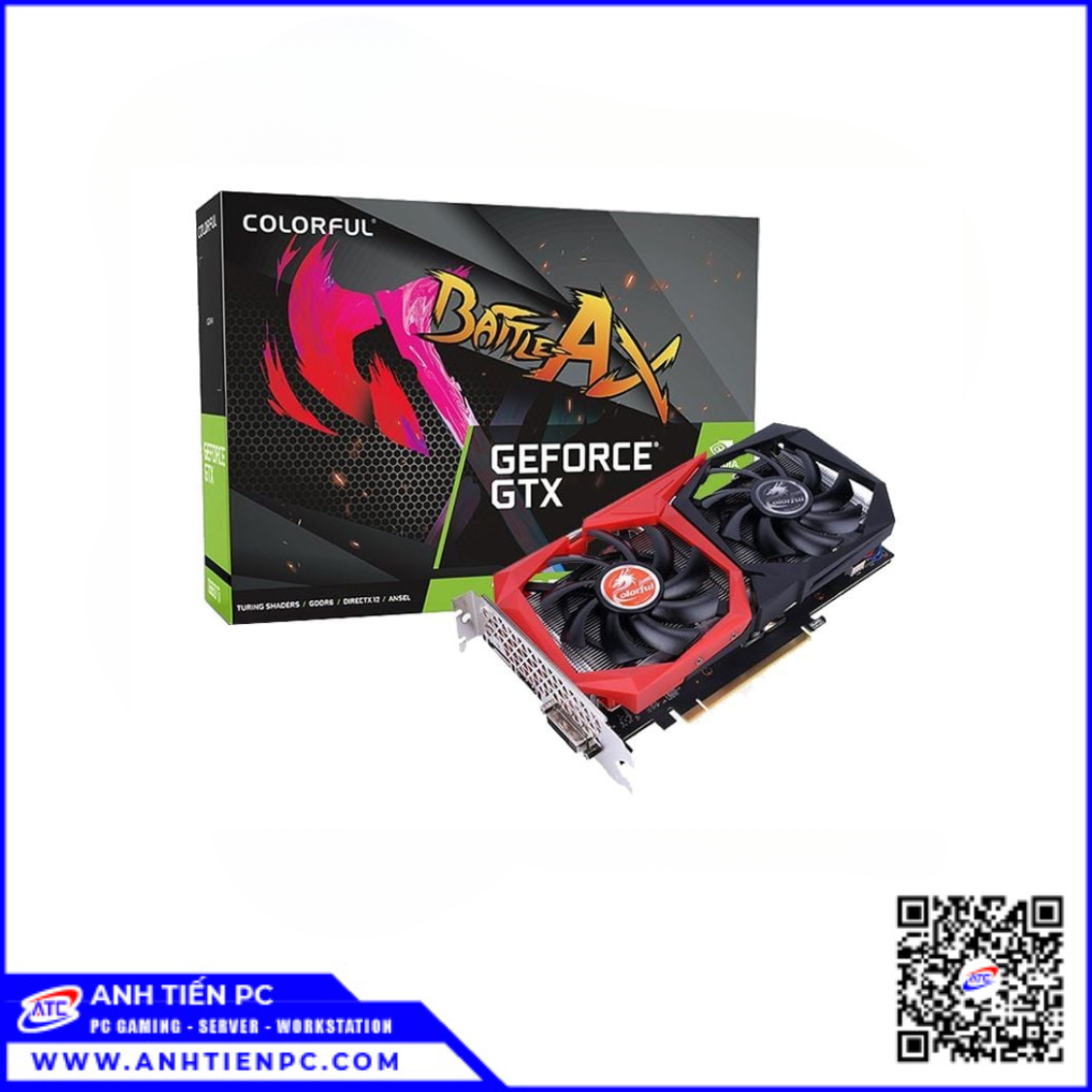 VGA Colorful GTX 1660S Super NB V2 (6GB, 2Fan, DDR6, 192 Bit)