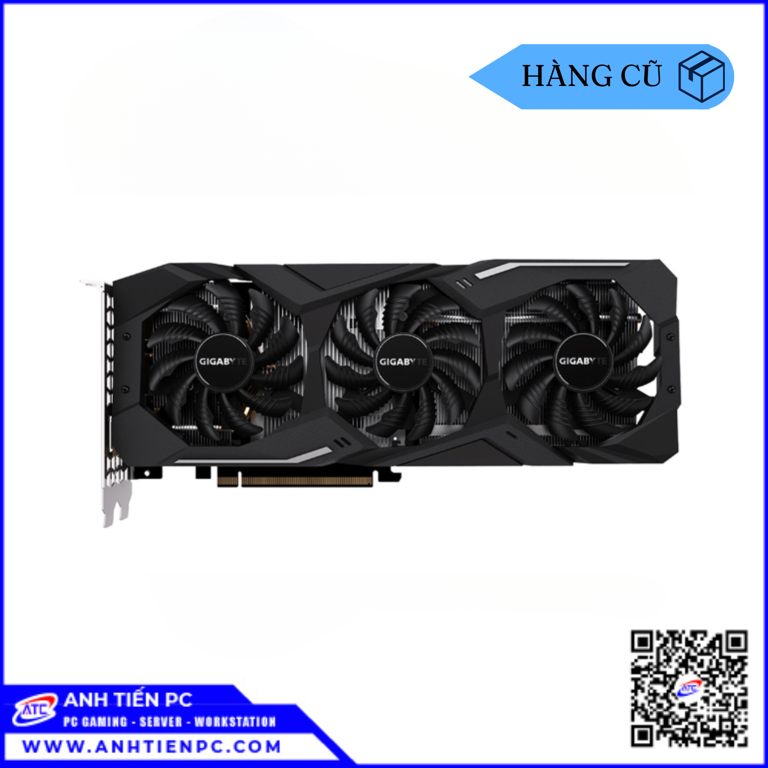 VGA Gigabyte GV N2070 8GB 3Fan (8GB, GDDR5, 256 Bit) | Cũ