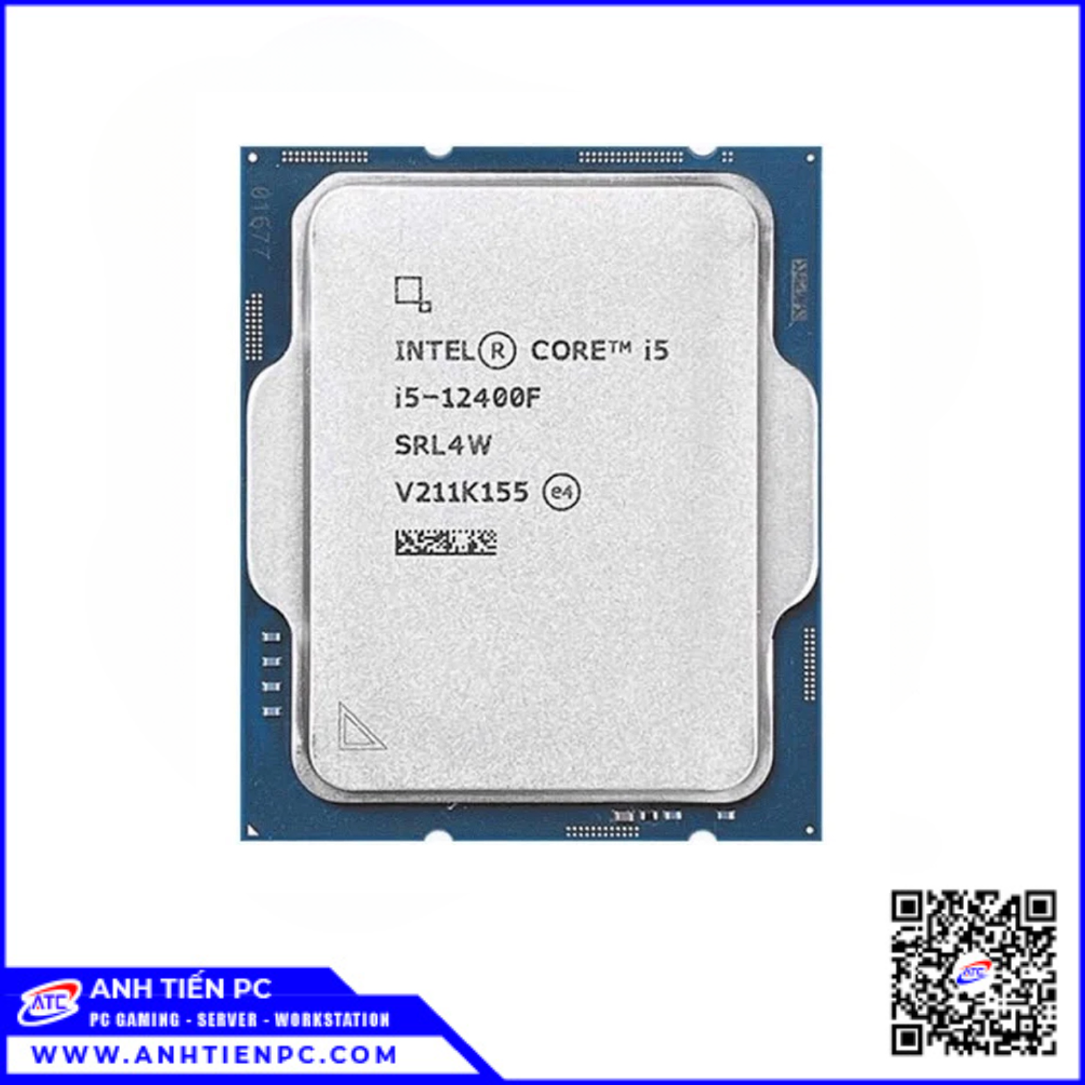 CPU Intel Core I5 12400F (Upto 4.4GHz, 6 Nhân 12 Luồng, LGA1700) | Tray