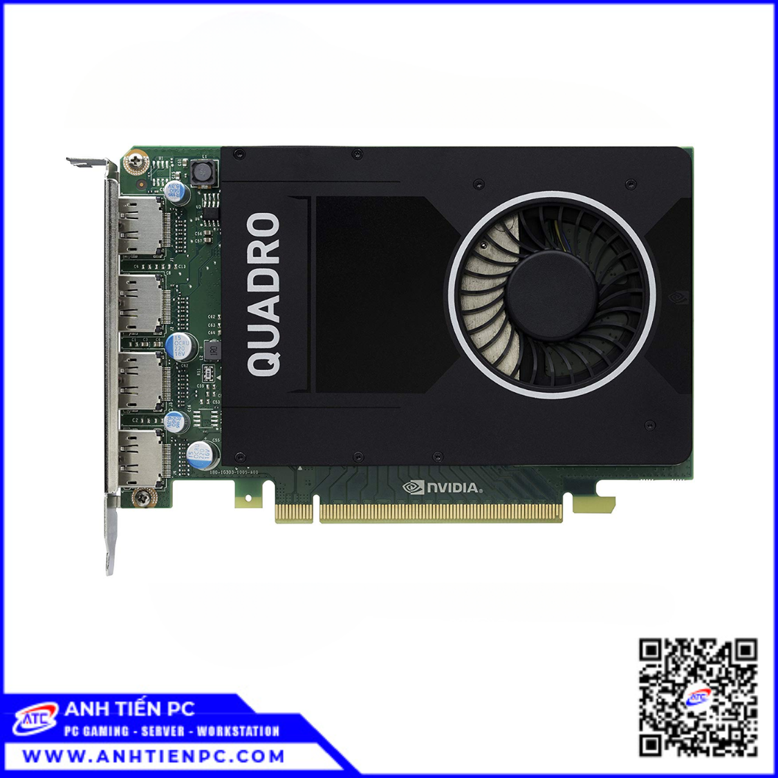 VGA NVIDIA QUADRO M2000 4GB 1Fan (4GB, GDDR5,128 Bit) | Cũ