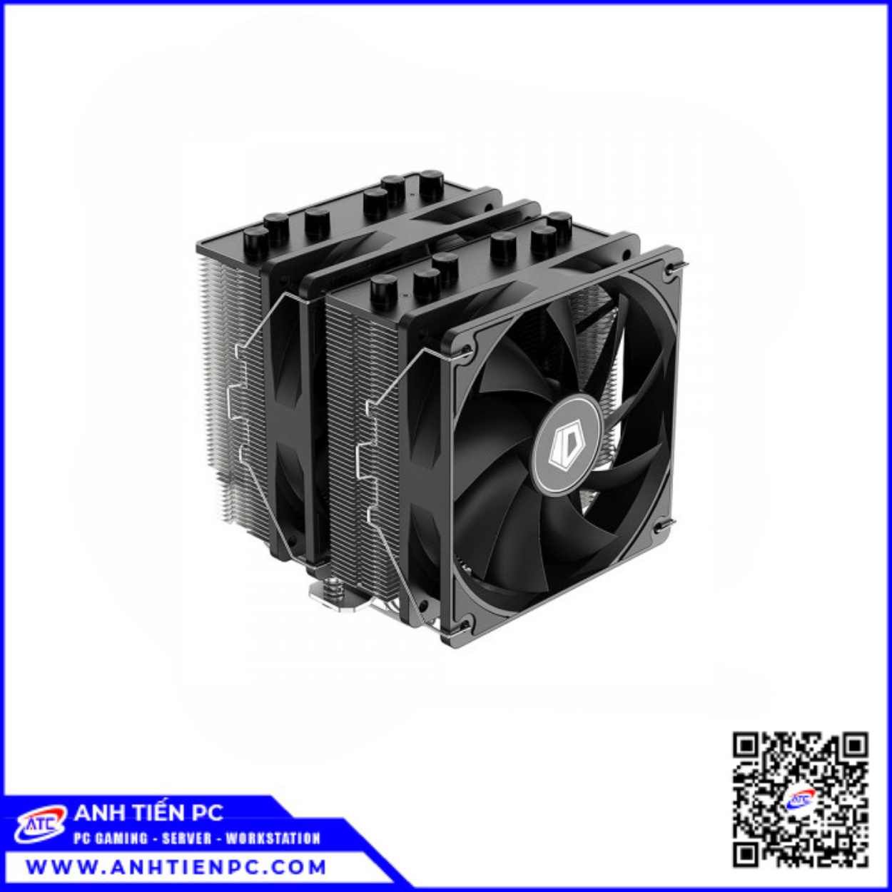 Quạt Tản Khí ID-Cooling SE-207-XT Black