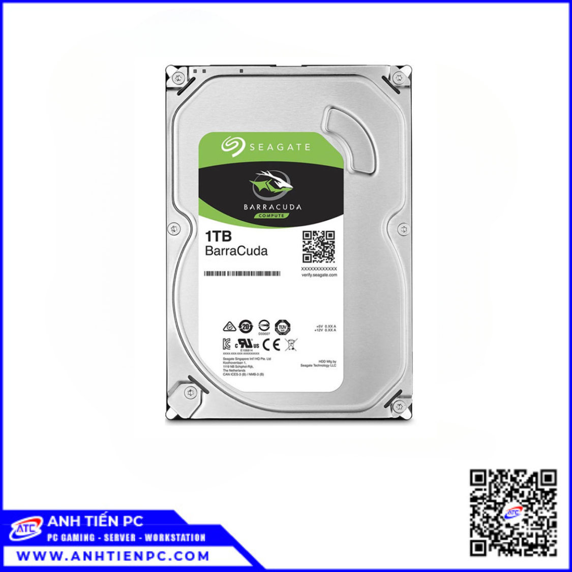 Ổ Cứng Seagate HDD 1TB NK