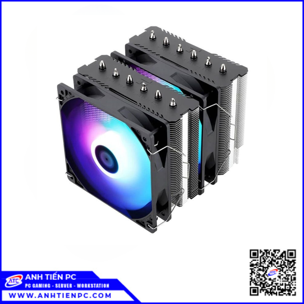 Quạt Tản Khí Thermalright Peerless Assassin 120SE ARGB Black