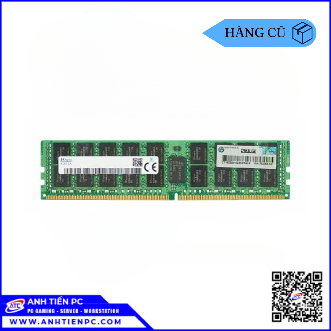 RAM Server Hynix Micron Registered ECC (32GB, DDR4, Bus 2133Mhz) | Cũ