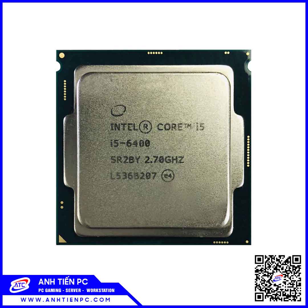 CPU Intel Core i5 6400 (2.7GHz Turbo Up To 3.3GHz, 4 nhân 4 luồng, 6MB Cache, LGA 1151)(Cũ)