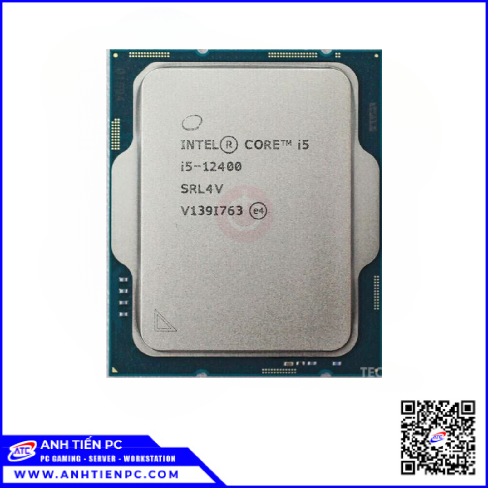 CPU Intel Core I5-12400 (3.3GHz Turbo UpTo 4.3GHZ, 4 Nhân 8 Luồng, LGA 1700) | Tray