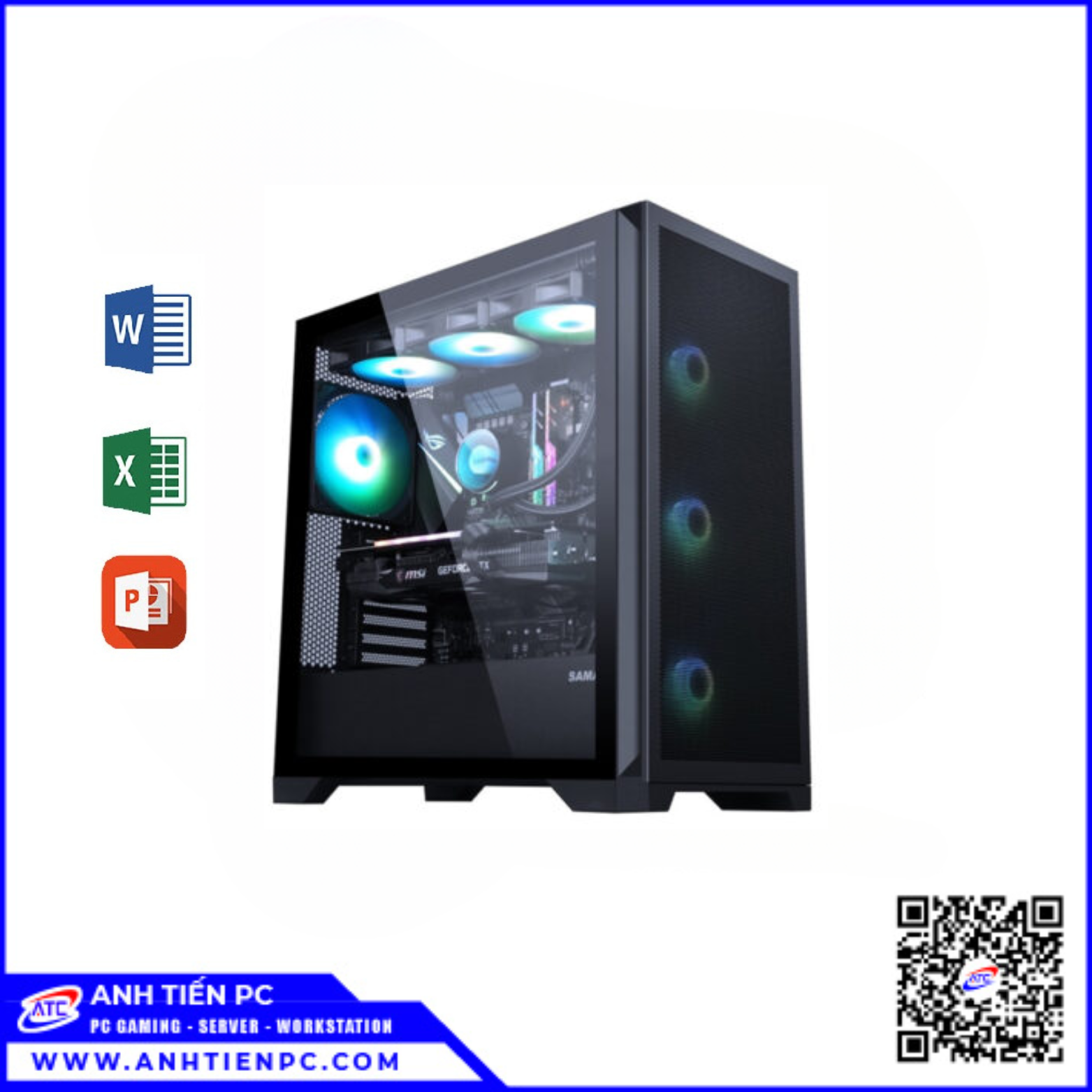 PC OFFICE MAIN H510 36 | CPU I3 10105 | RAM 16GB | SSD 256GB