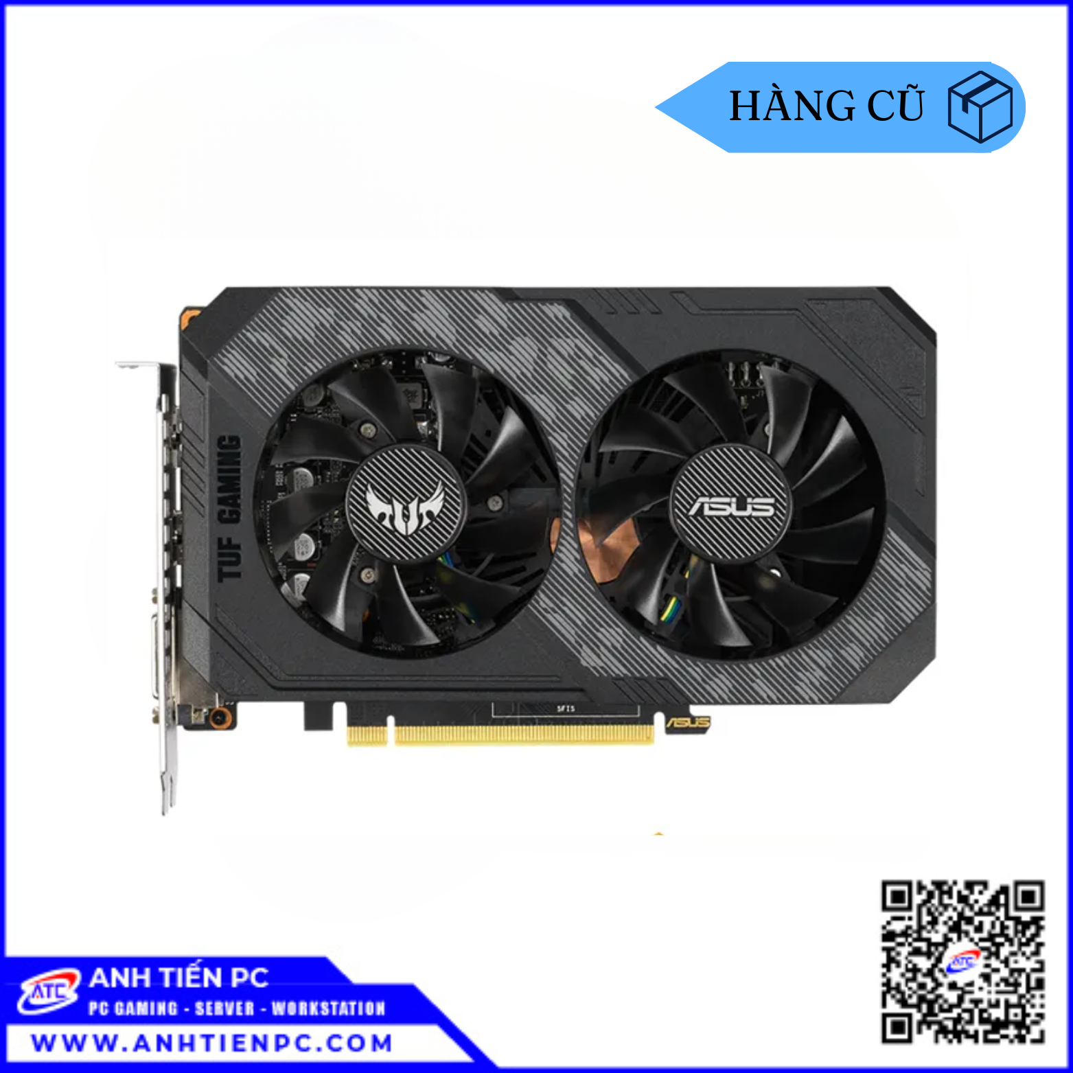 VGA Asus GTX 1660Ti 6GB 2Fan (6GB, GDDR6, 192 bits) | Cũ