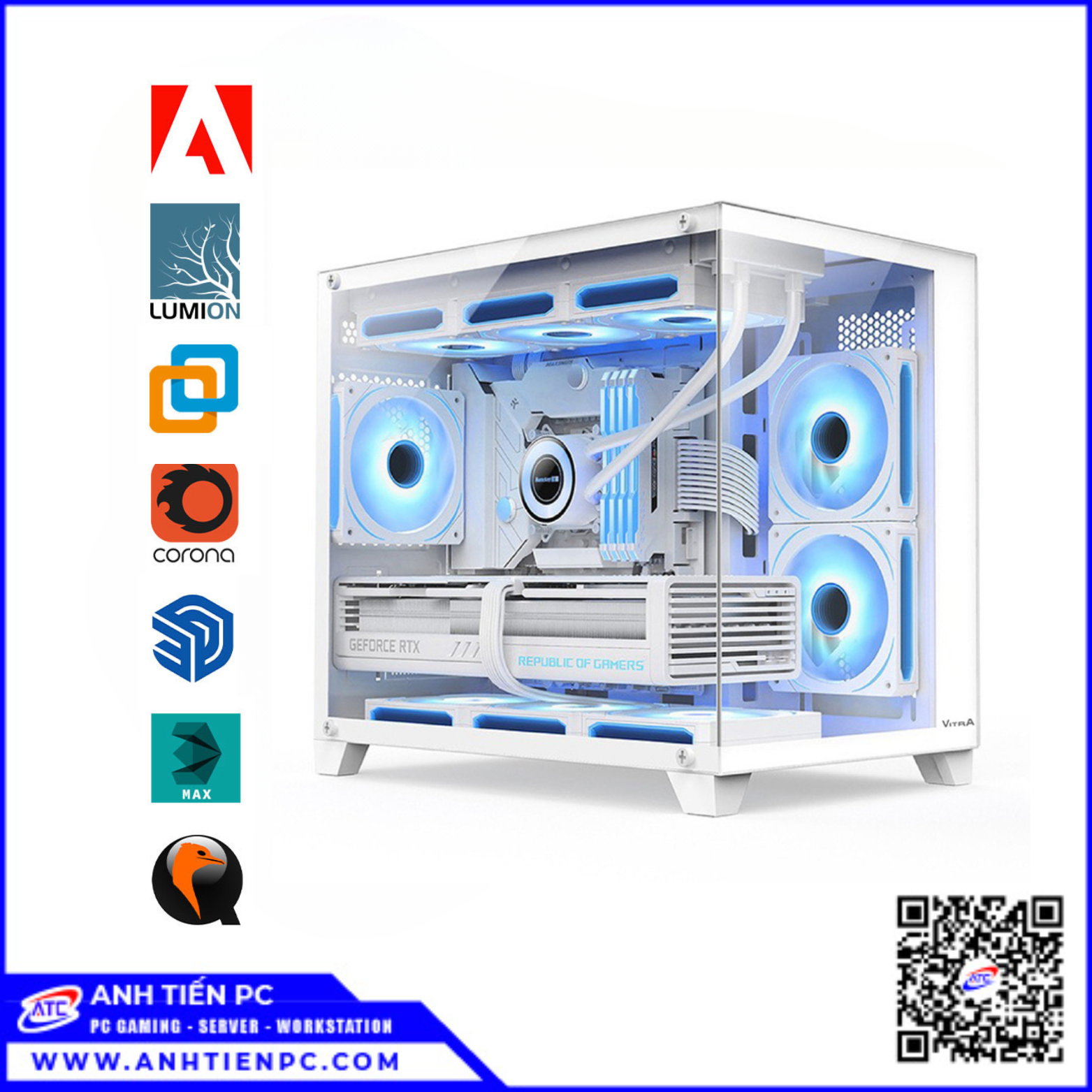 PC SERVER | MAIN X99 97 | XEON 2678V3| RAM 32GB | SSD 256GB | VGA 4GB 