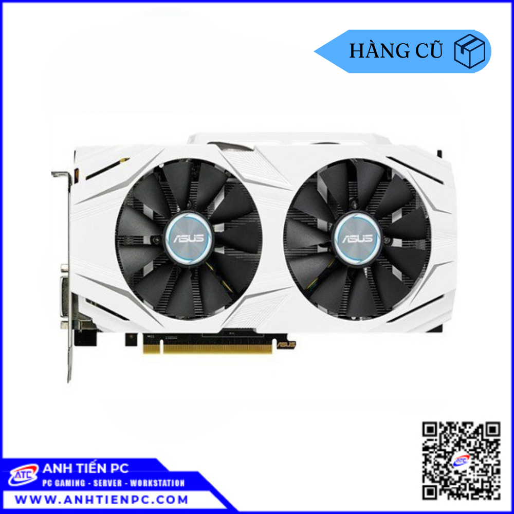 VGA Asus GTX 1060  2Fan Trắng (6GB ,GDDR5, 192-bit)  | Cũ