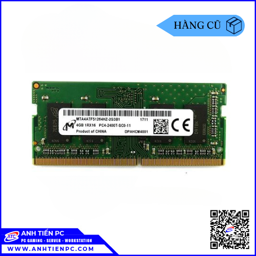 RAM Laptop Samsung  4GB (DDR4, Bus 2400T)  | Cũ