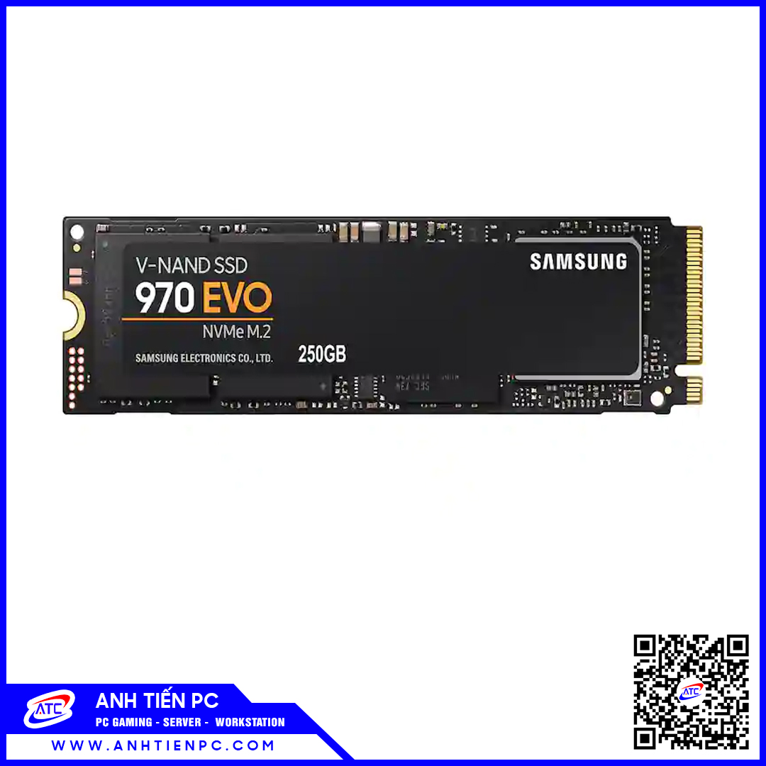 Ổ cứng SSD Samsung 970 EVO, 250GB, M.2 NVMe
